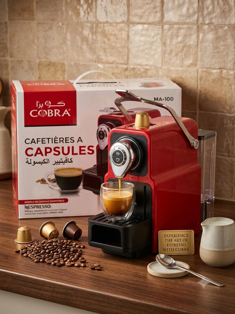 صانعة قهوة الكبسولات COBRA MA-100